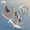 imageHiGropcore Barefoot Shoes Women Men Hike Minimalist Shoes Wide Toe Box Zero Drop Grounded Footwear for Hiking Walking Daily WearF  GreyPink