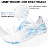 imageHike Barefoot Shoes for Women Men NonSlip Breathable Walking Shoes Wide Toe Box Comfortable Athletic FootwearA12  WhiteBlue