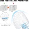 imageHike Barefoot Shoes for Women Men NonSlip Breathable Walking Shoes Wide Toe Box Comfortable Athletic FootwearA12  WhiteBlue