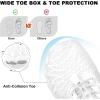 imageHike Barefoot Shoes for Women Men NonSlip Breathable Walking Shoes Wide Toe Box Comfortable Athletic FootwearA13  WhiteSilver