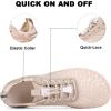 imageHike Barefoot Shoes for Women Men NonSlip Breathable Walking Shoes Wide Toe Box Comfortable Athletic FootwearA14  Khaki