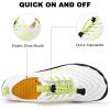 imageHiGropcore Water Shoes Men Women Barefoot Wide Toe Box Beach Shoes Quick Dry Breathable Swim Aqua Socks with DrainageWt01 White