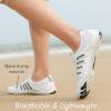 imageHiGropcore Water Shoes Men Women Barefoot Wide Toe Box Beach Shoes Quick Dry Breathable Swim Aqua Socks with DrainageWt10 White