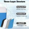 imageHiGropcore 5813 Quart Camping Cooler  Hard Ice Retention Cooler Lunch Box  Portable Small Insulated Cooler