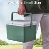 imageHiGropcore 5813 Quart Camping Cooler  Hard Ice Retention Cooler Lunch Box  Portable Small Insulated Cooler