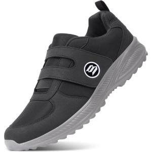 imageHiGropcore Diabetic Shoes for Women Men Wide Width Adjustable Walking Shoes Arch Support Orthopedic Edema Diabetic Shoe for Swollen Feet Neuropathy FasciitisDark Grey