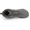 imageHiGropcore Barefoot Snow Boots for Women Men Warm Fur Lined Water Repellent Winter Barefoot Shoes Wide Toe Box Lightweight Outdoor Ankle BootsE2  Grey