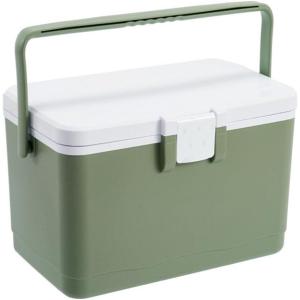 imageHiGropcore 5813 Quart Camping Cooler  Hard Ice Retention Cooler Lunch Box  Portable Small Insulated CoolerD6  8qt  Green