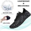 imageHike Barefoot Shoes Womens Mens Breathable ampamp NonSlip Water Shoes Wide Toe Box Zero Drop Minimalist FootwearD01b  Black
