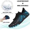 imageHike Barefoot Shoes Womens Mens Breathable ampamp NonSlip Water Shoes Wide Toe Box Zero Drop Minimalist FootwearD01d  Black Blue