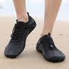 imageHike Barefoot Shoes Womens Mens Breathable ampamp NonSlip Water Shoes Wide Toe Box Zero Drop Minimalist FootwearD04b  Black