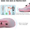 imageHike Barefoot Shoes Womens Mens Breathable ampamp NonSlip Water Shoes Wide Toe Box Zero Drop Minimalist FootwearD04e  Pink