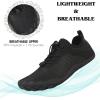 imageHike Barefoot Shoes Womens Mens Breathable ampamp NonSlip Water Shoes Wide Toe Box Zero Drop Minimalist FootwearD08b  Black