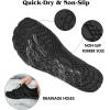 imageHike Barefoot Shoes Womens Mens Breathable ampamp NonSlip Water Shoes Wide Toe Box Zero Drop Minimalist FootwearD11b  Black