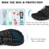 imageHike Barefoot Shoes Womens Mens Breathable ampamp NonSlip Water Shoes Wide Toe Box Zero Drop Minimalist FootwearD11b  Black