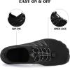 imageHike Barefoot Shoes Womens Mens Breathable ampamp NonSlip Water Shoes Wide Toe Box Zero Drop Minimalist FootwearD11b  Black
