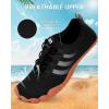 image:imageWater Shoes for Women Men QuickDry Barefoot Shoes Breathable Aqua Socks for Swim Beach River Pool Lake Hiking Surfing KayakingC01  BlackBrown