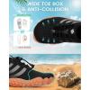 image:imageWater Shoes for Women Men QuickDry Barefoot Shoes Breathable Aqua Socks for Swim Beach River Pool Lake Hiking Surfing KayakingC01  BlackBrown