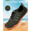 image:imageWater Shoes for Women Men QuickDry Barefoot Shoes Breathable Aqua Socks for Swim Beach River Pool Lake Hiking Surfing KayakingC02  GreenBrown