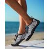 image:imageWater Shoes for Women Men QuickDry Barefoot Shoes Breathable Aqua Socks for Swim Beach River Pool Lake Hiking Surfing KayakingC03  Grey