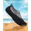 image:imageWater Shoes for Women Men QuickDry Barefoot Shoes Breathable Aqua Socks for Swim Beach River Pool Lake Hiking Surfing KayakingC03  Grey