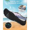 image:imageWater Shoes for Women Men QuickDry Barefoot Shoes Breathable Aqua Socks for Swim Beach River Pool Lake Hiking Surfing KayakingC04  White