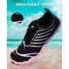 image:imageWater Shoes Women Men QuickDry Barefoot Water Shoes NonSlip ZeroDrop Breathable for Beach Swim River Pool Lake Hiking Surfing YogaA2  BlackPink