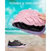 image:imageWater Shoes Women Men QuickDry Barefoot Water Shoes NonSlip ZeroDrop Breathable for Beach Swim River Pool Lake Hiking Surfing YogaA2  BlackPink