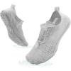 image:imageHike Barefoot Shoes Womens Mens Breathable amp NonSlip Water Shoes Wide Toe Box Zero Drop Minimalist FootwearD02b  Grey