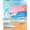 image:imageWater Shoes for Women Men QuickDry Barefoot Shoes Breathable Aqua Socks for Swim Beach River Pool Lake Hiking Surfing KayakingA2c  WhiteBlue Pink