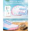 image:imageWater Shoes for Women Men QuickDry Barefoot Shoes Breathable Aqua Socks for Swim Beach River Pool Lake Hiking Surfing KayakingA2c  WhiteBlue Pink