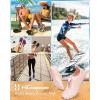 image:imageWater Shoes for Women Men QuickDry Barefoot Shoes Breathable Aqua Socks for Swim Beach River Pool Lake Hiking Surfing KayakingA8  Khaki