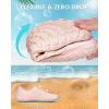 image:imageWater Shoes for Women Men QuickDry Barefoot Shoes Breathable Aqua Socks for Swim Beach River Pool Lake Hiking Surfing KayakingA8  Khaki