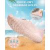 image:imageWater Shoes for Women Men QuickDry Barefoot Shoes Breathable Aqua Socks for Swim Beach River Pool Lake Hiking Surfing KayakingA8  Khaki