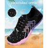 image:imageWater Shoes for Women Men QuickDry Barefoot Shoes Breathable Aqua Socks for Swim Beach River Pool Lake Hiking Surfing KayakingA9  BlackPink Purple