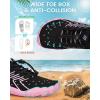 image:imageWater Shoes for Women Men QuickDry Barefoot Shoes Breathable Aqua Socks for Swim Beach River Pool Lake Hiking Surfing KayakingA9  BlackPink Purple