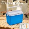 image:imageHiGropcore 5813 Quart Camping Cooler  Hard Ice Retention Cooler Lunch Box  Portable Small Insulated CoolerE2  3qt  Blue