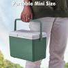 image:imageHiGropcore 5813 Quart Camping Cooler  Hard Ice Retention Cooler Lunch Box  Portable Small Insulated CoolerE3  3qt  Green