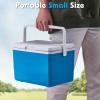 image:imageHiGropcore 5813 Quart Camping Cooler  Hard Ice Retention Cooler Lunch Box  Portable Small Insulated CoolerF2  5qt  Blue