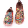 image:imageWomens Art Painted Casual Loafers Extra Wide Slipon Diabetic Shoes for Women Comfortable Canvas Arch Support Walking ShoesA01  Bohemia