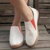 image:imageWomens Art Painted Casual Loafers Extra Wide Slipon Diabetic Shoes for Women Comfortable Canvas Arch Support Walking ShoesA06  Snowflakes 3d