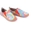 image:imageWomens Art Painted Casual Loafers Extra Wide Slipon Diabetic Shoes for Women Comfortable Canvas Arch Support Walking ShoesA07  Watercolor