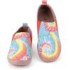 image:imageWomens Art Painted Casual Loafers Extra Wide Slipon Diabetic Shoes for Women Comfortable Canvas Arch Support Walking ShoesA07  Watercolor