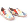 image:imageWomens Art Painted Casual Loafers Extra Wide Slipon Diabetic Shoes for Women Comfortable Canvas Arch Support Walking ShoesA11  Colorful Snowflake